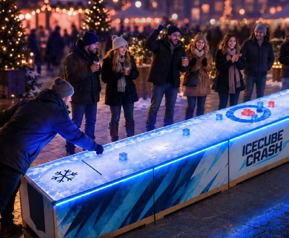 Gruppe feuert beim IceCube Crash an